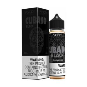 Cubano Black E-Juice – VGOD