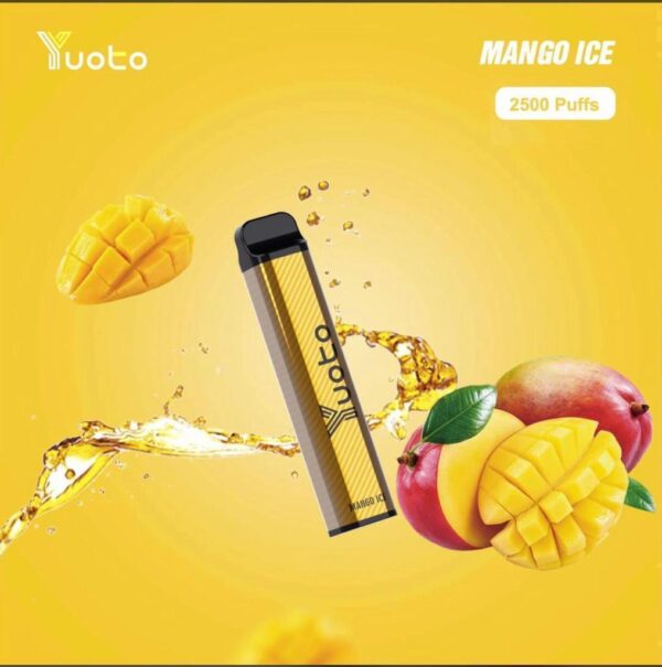 YUOTO – MANGO ICE – 2500 PUFFS