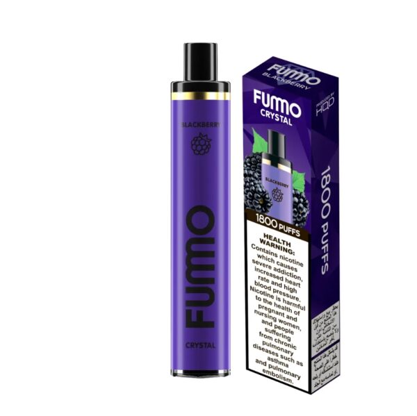 FUMMO CRYSTAL BLACKBERRY 20MG/ML-1800 PUFFS